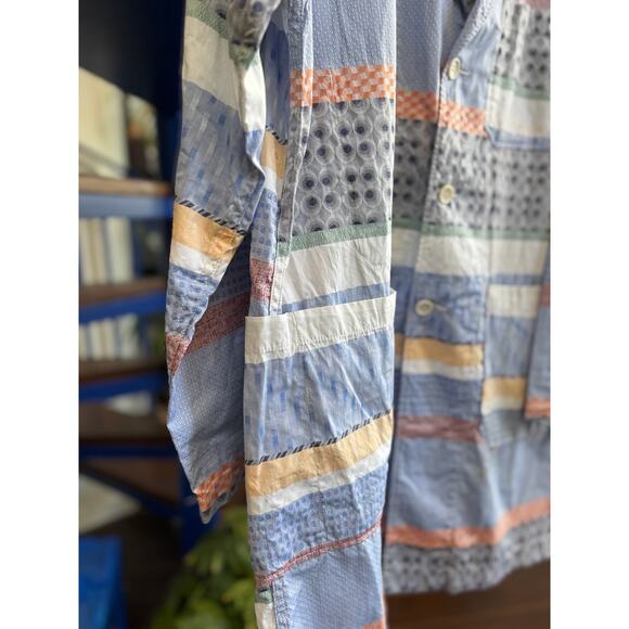 Engineered Garments Lab Shirt Patchwork – Size S - Picture 4 of 5